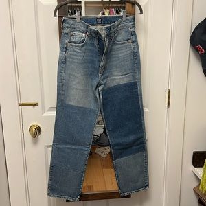 Gap Patched jeans